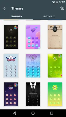 AppLock Theme Abstract android App screenshot 2